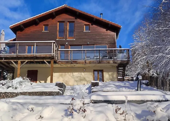 Le Cerf, Chalet Cocooning Avec Piscine Et Billard